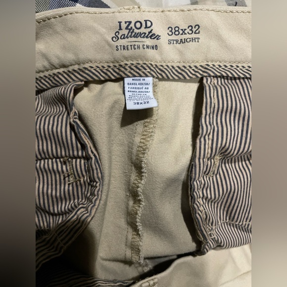 ๐ IZOD Menโs Stretch Chinos 38โ x 32โ ๐ - Picture 8 of 9